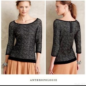 Moth Anthro | Chenille Jacquard Spotted Sweater